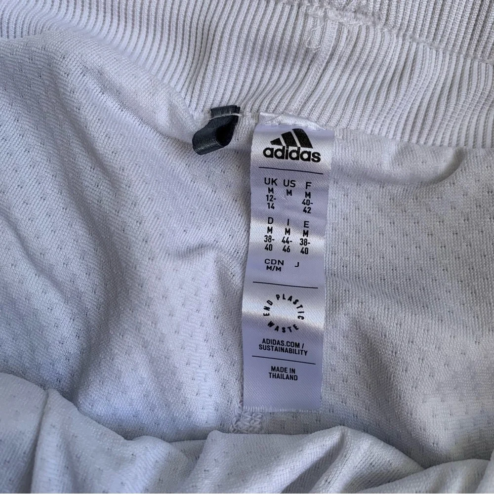 adidas Drawstring Athletic Skort with Zip Pockets - Picture 5 of 10